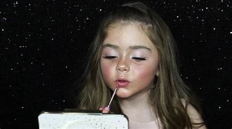 Watch Awesome Makeup Tutorial By Little Girl Goes Viral