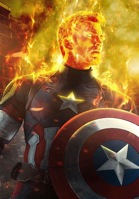 Captain Americahuman Torch Poster Bosslogic Captain America