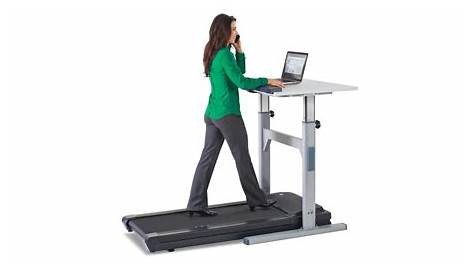 LifeSpan Manual-Height Adjustable Treadmill Desk - V1