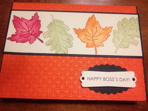 Happy Bosss Day Card Cards I Made Pinterest Best