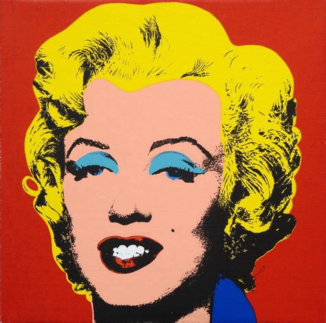 Andy Warhol Marilyn Monroe Giclee Canvas Print Paintings Poster