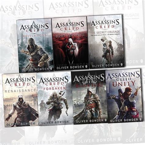 Assassins Creed Collection By Oliver Bowden 7 Books Set By Oliver