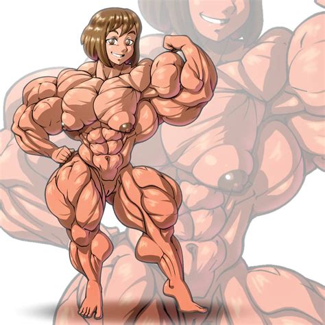 Rule 34 Abs Biceps Brown Hair Devmgf Extreme Muscles Flexing Hyper