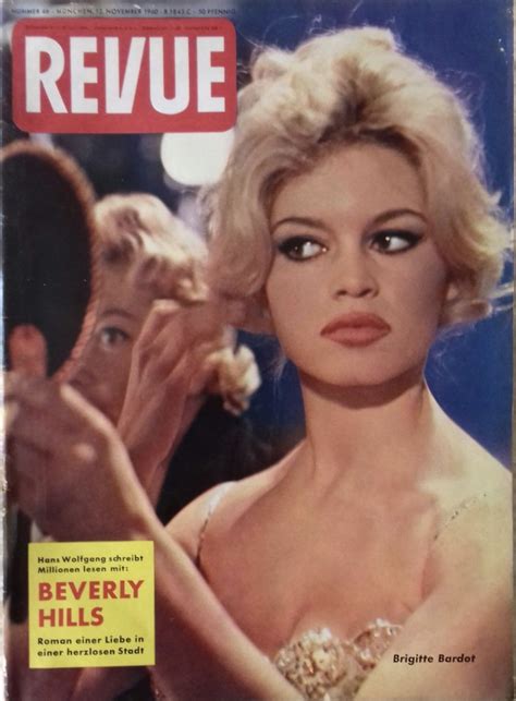 Brigitte Bardot Revue Allemande Revue De 1960 Brigitte Bardot
