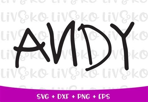 Two fonts called agent red and agent orange by pizzadude are very similar to the lettering and you may use them instead. Andy svg Toystory svg Disney svg Instant Download Digital ...