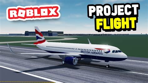 The Most Realistic Plane Sim In Roblox Project Flight Youtube