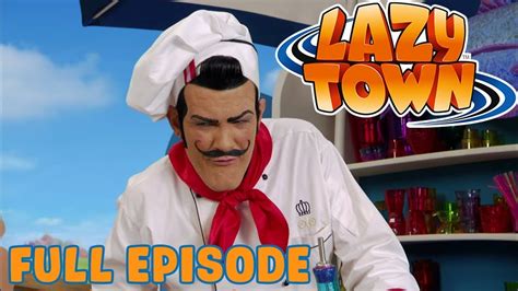 Lazy Town Chef Rottenfood Full Episode Youtube