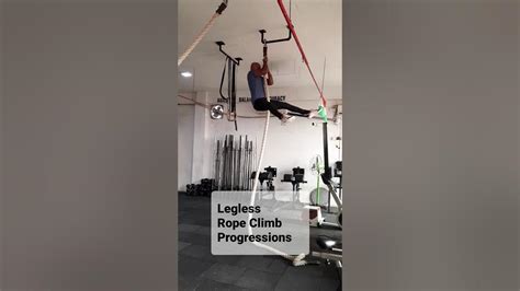 Legless Rope Climb Progressions Youtube