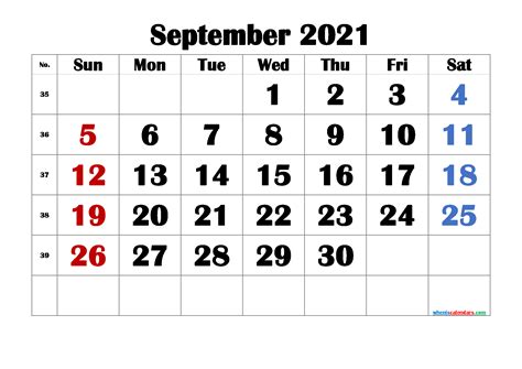 Free Printable Calendar September 2021 2022 And 2023 Free Printable