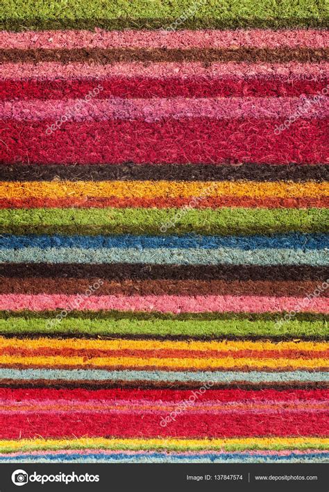 Multi Colored Striped Carpet Carpet Vidalondon