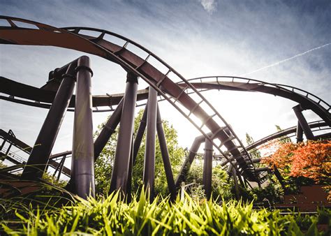 Nemesis Inferno Inverted Rollercoaster Thorpe Park Resort