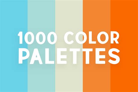 1000 Color Palettes Pixroad