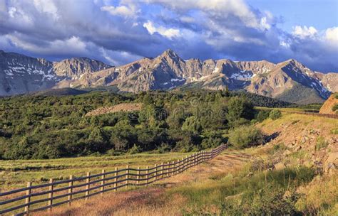 Dallas Divide San Juan Mountains Colorado Stock Image Image Of