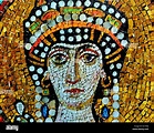 The Empress Theodora, (wife of Justinian 1), a powerful woman Stock ...