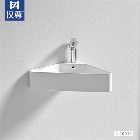 Han Zun Wall Mounted Washbasin Triangular Washbasin Corner Hanging