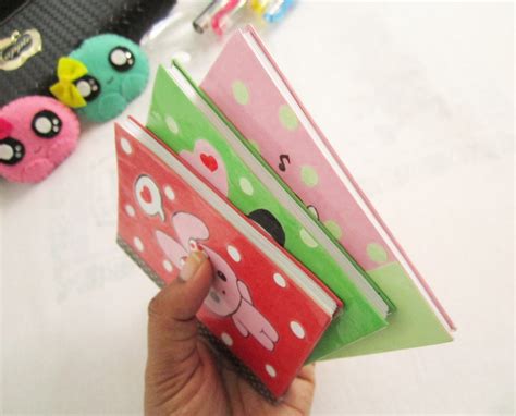 Diy Mini Notebooks A Little Love Everyday