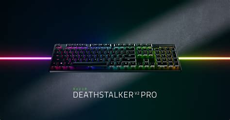 Ultra Slim Wireless Keyboard Razer Deathstalker V2 Pro Razer Australia