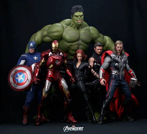 The Crusaders Realm The Avengers Hot Toys Completes The Avengers Hot