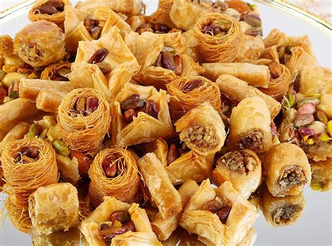 Luxury Baklava Bakery Desserts Wonderful Pistachios Snack Small Gift