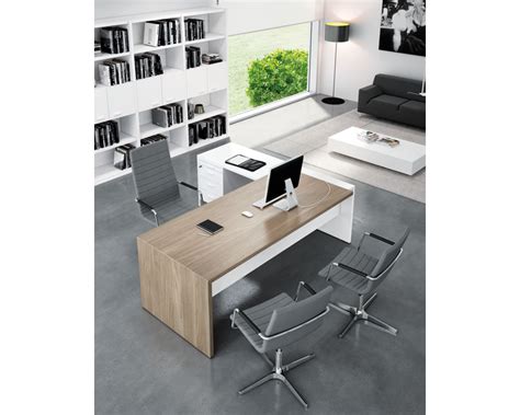 Sironi Contemporary Italian Executive Desk Add Office