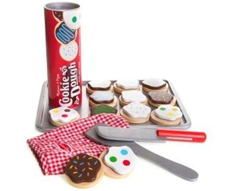 Melissa & doug wooden christmas cookie play set pretend wood slice & bake toy. CatchOfTheDay.com.au | Melissa & Doug Slice & Bake Cookie Set