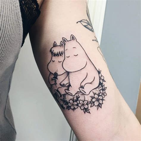 The Moomins, done by Melanie at Passion 4 Ink, Rotterdam. : tattoos