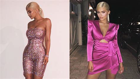 Kylie Jenners Birthday Outfits Sizzles In Jumpsuit And Pink Dress