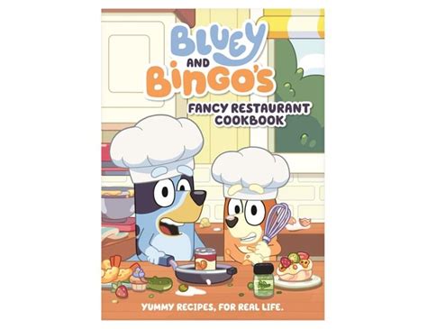 Bluey And Bingos Fancy Restaurant Hardcover Cookbook Nz