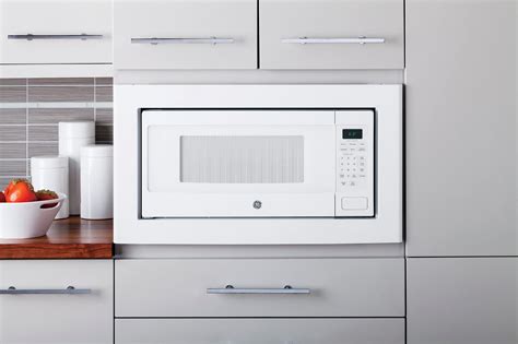 The kit fills in any gaps and makes it look first, make sure your microwave has a compatible trim kit. GE Appliances JX827DFWW 27" Built-In Microwave Trim Kit
