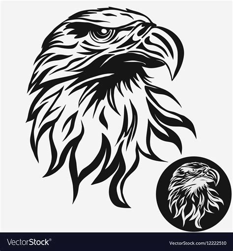 Eagle Head Logo Royalty Free Vector Image Vectorstock