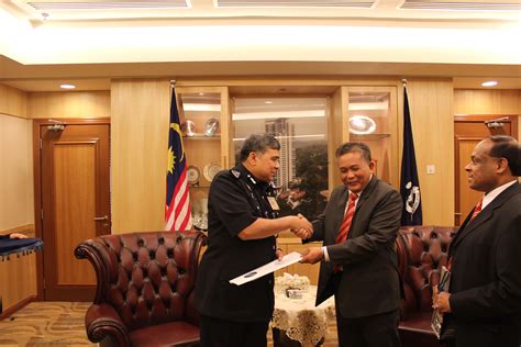 A Courtesy Call To The Inspector General Of Police Royal Malaysian Police