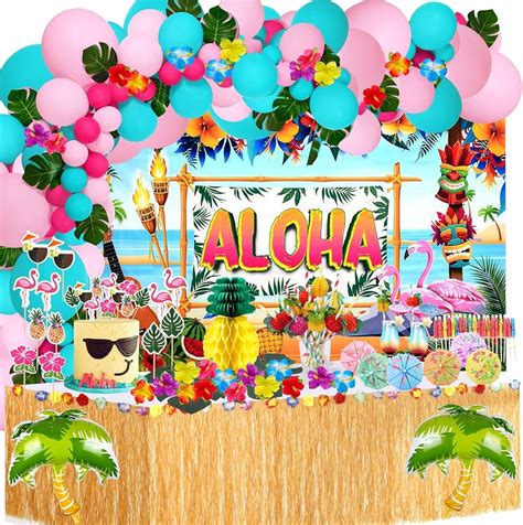 Update more than 146 hawaiian luau party decorations latest - vova.edu.vn