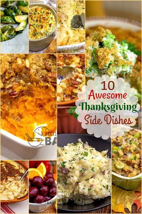 The vegetables caramelize on the. 10 Thanksgiving Side Dishes - The Midnight Baker