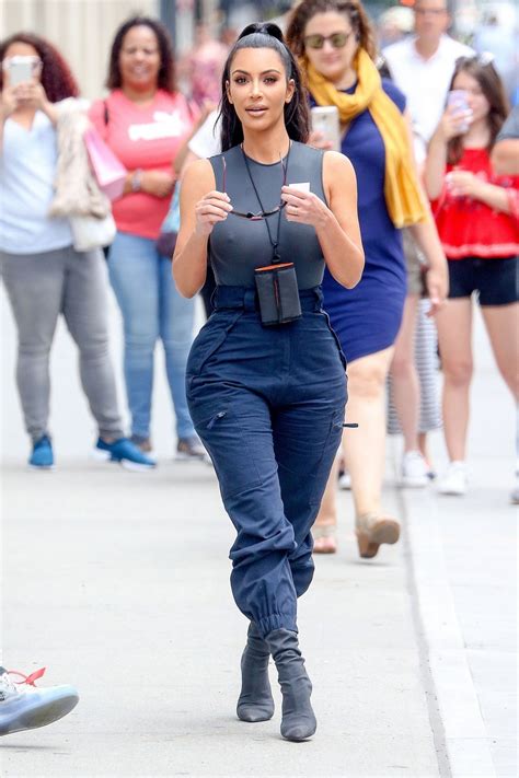 Kim Kardashian Urban Street Style New York City 06152018 • Celebmafia