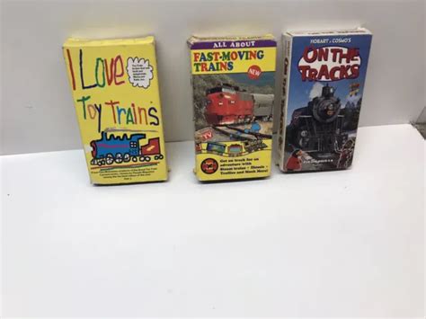 Lot Of I Love Toy Trains Volume 4 6 And The Final Show Vhs Like New 20 00 Picclick