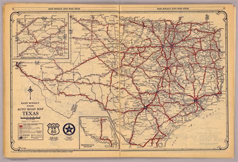 Texas Map Historical