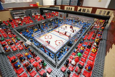 Lego Hockey | HockeyGods | Lego hockey, Hockey, Hockey crafts