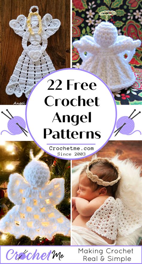 22 Free Crochet Angel Patterns Crochet Angel Ornament Pattern