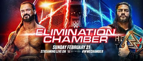 Wwe Elimination Chamber 2022 Poster