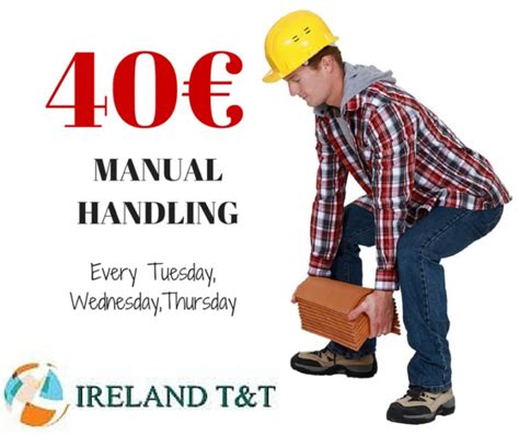 Manual Handling Course Dublin 12 €40 1000sads