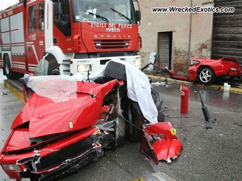 Ferrari F355 Crashed In Italy Autoevolution