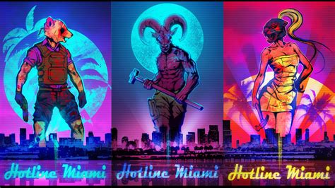 Artstation Hotline Miami Fan Art Max Kiselyov Hotline Miami Miami