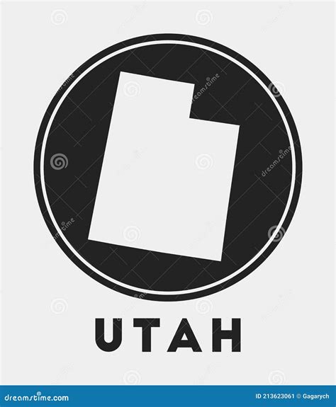 Utah icon. stock vector. Illustration of region, icon - 213623061