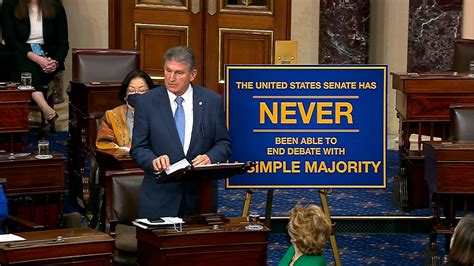 Manchin Admonishes Democrats Push To Gut Filibuster Calling It A Perilous Course For The Nation