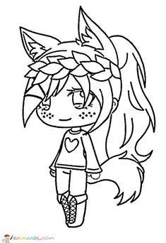 ANTI-SOPITALIST: [View 45+] Gacha Club Coloring Pages Wolf Girl