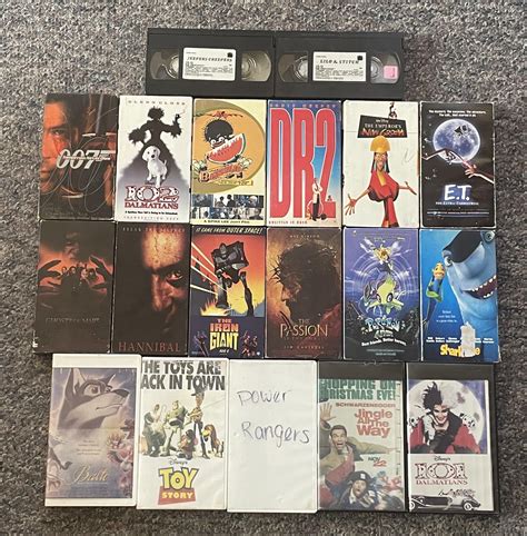 My Entire Vhs Bootleg Collection All Are Theater Recorded Feel Free