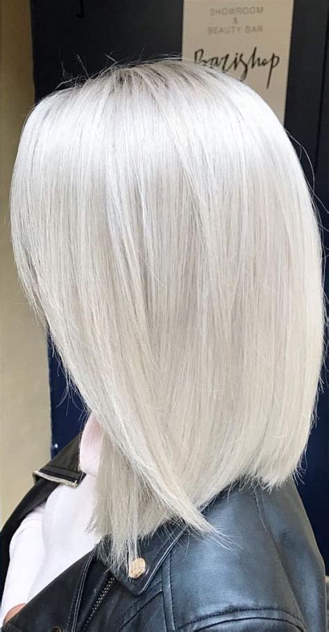 Pinterest Deborahpraha ♥️ White Silver Platinum Blonde Hair Color