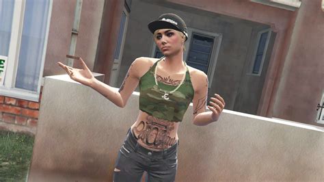 MP Female Gangster Skin Control GTA5 Mods Com