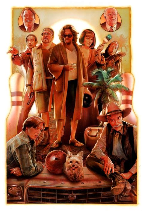 Artwork The Big Lebowski Movie Poster Art Best Movie Posters