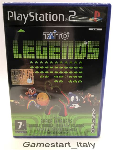 Taito Legends Bubble Bobble Sony Ps2 Playstation 2 Pal Version